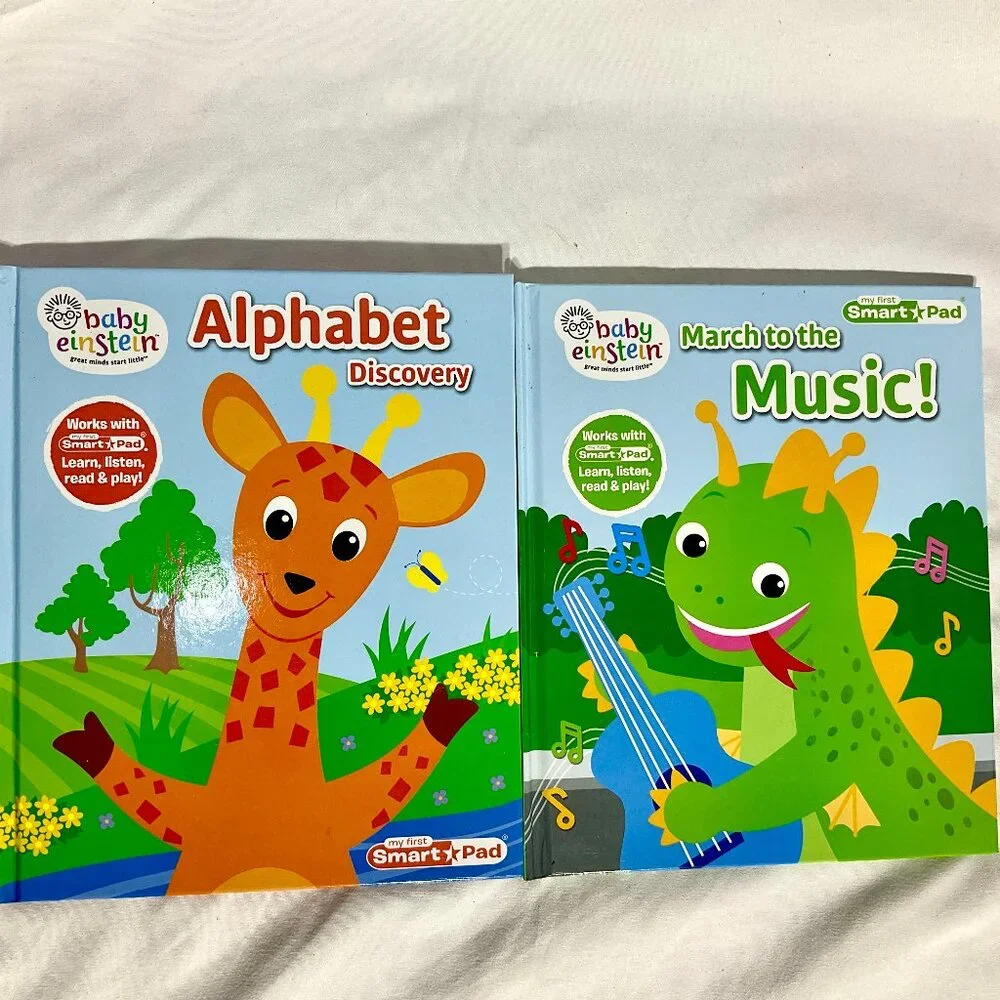 Baby Einstein Book Bundle Works with My First Smart Pad 3/$16